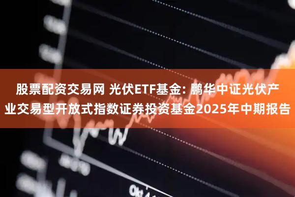 股票配资交易网 光伏ETF基金: 鹏华中证光伏产业交易型开放式指数证券投资基金2025年中期报告
